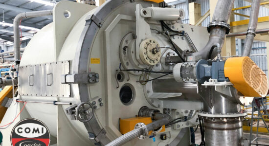 COMI CONDOR peeler centrifuge for processing lithium and its by-products